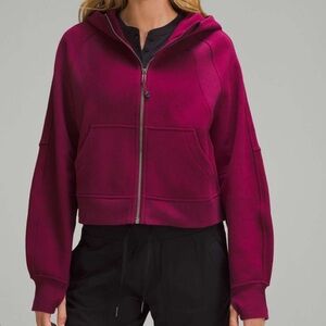 Lululemon Scuba Oversized Full Zip M/L Deep Luxe